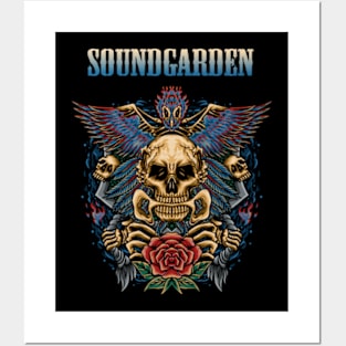 SOUND GARDEN BAND Posters and Art